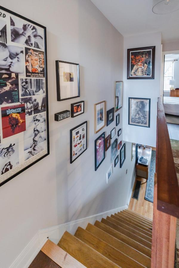 Bedroom In Thoughtfully Decorated East Passyunk Home Philadelphia Exterior foto